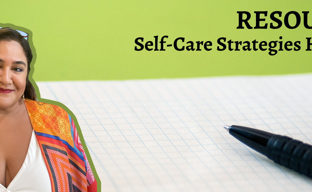 Self-Care Strategies Handout